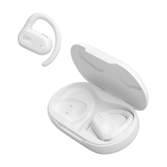 JBL Soundgear Sense - White - True wireless open-ear headphones - Detailshot 7 image number null